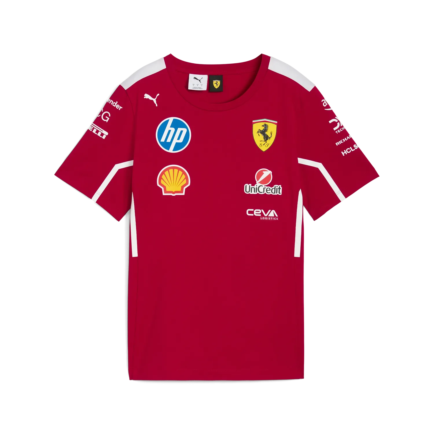 Scuderia Ferrari Team Maglietta Girocollo Donna 🔥