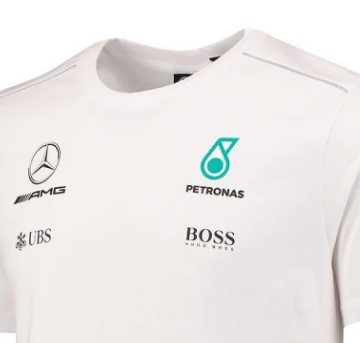 Mercedes Team-T-Shirt mit Rundhalsausschnitt für Kinder