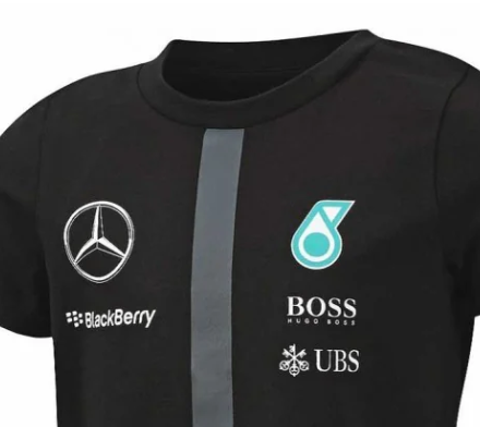 Mercedes Team-T-Shirt mit Rundhalsausschnitt für Kinder