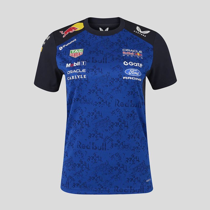 Red Bull t-shirt, team, donne, blu