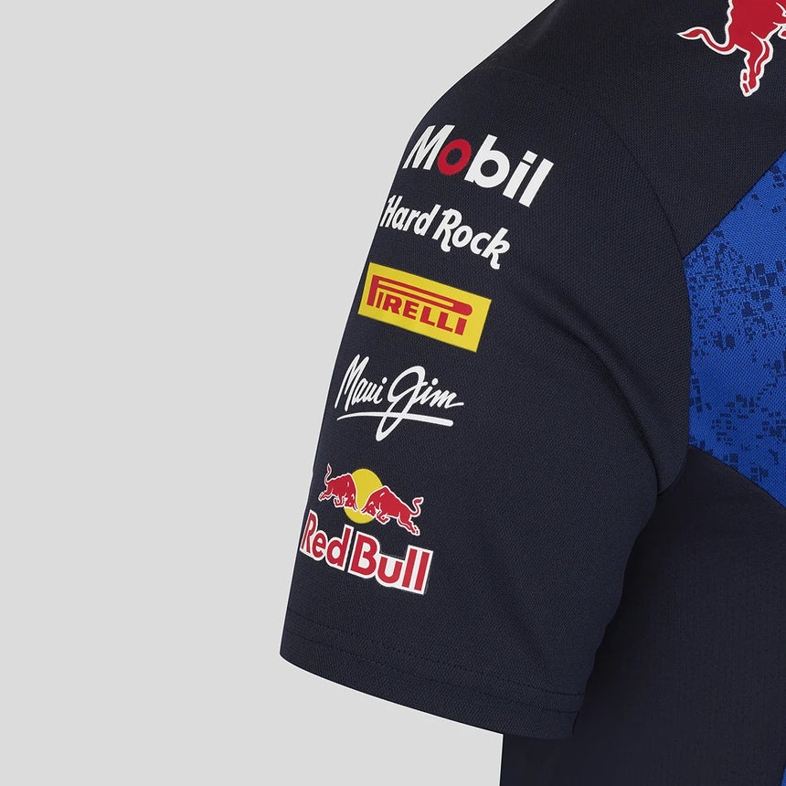 Red Bull t-shirt, team, donne, blu