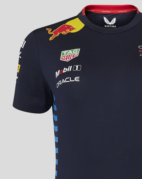Red Bull maglietta, Castore, squadra, donne, blu, 2024 - FansBRANDS®