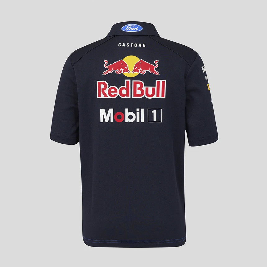 Red Bull polo, team, bambini, blu