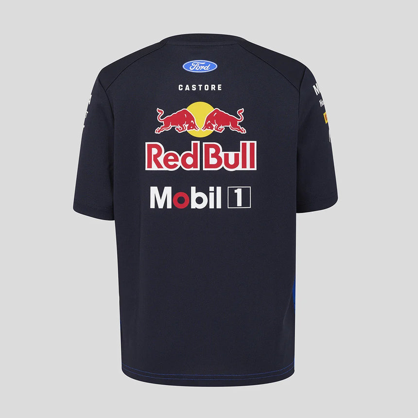 T-shirt Red Bull, team, bambini, blu