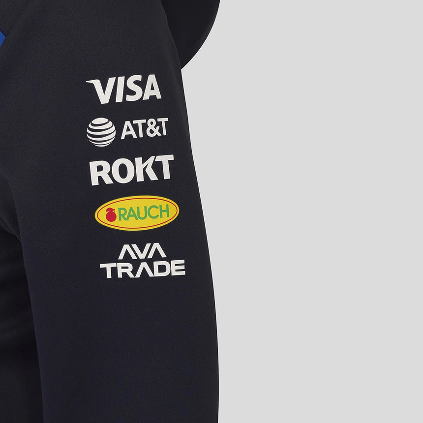 Felpa con cappuccio Red Bull, team, bambini, blu