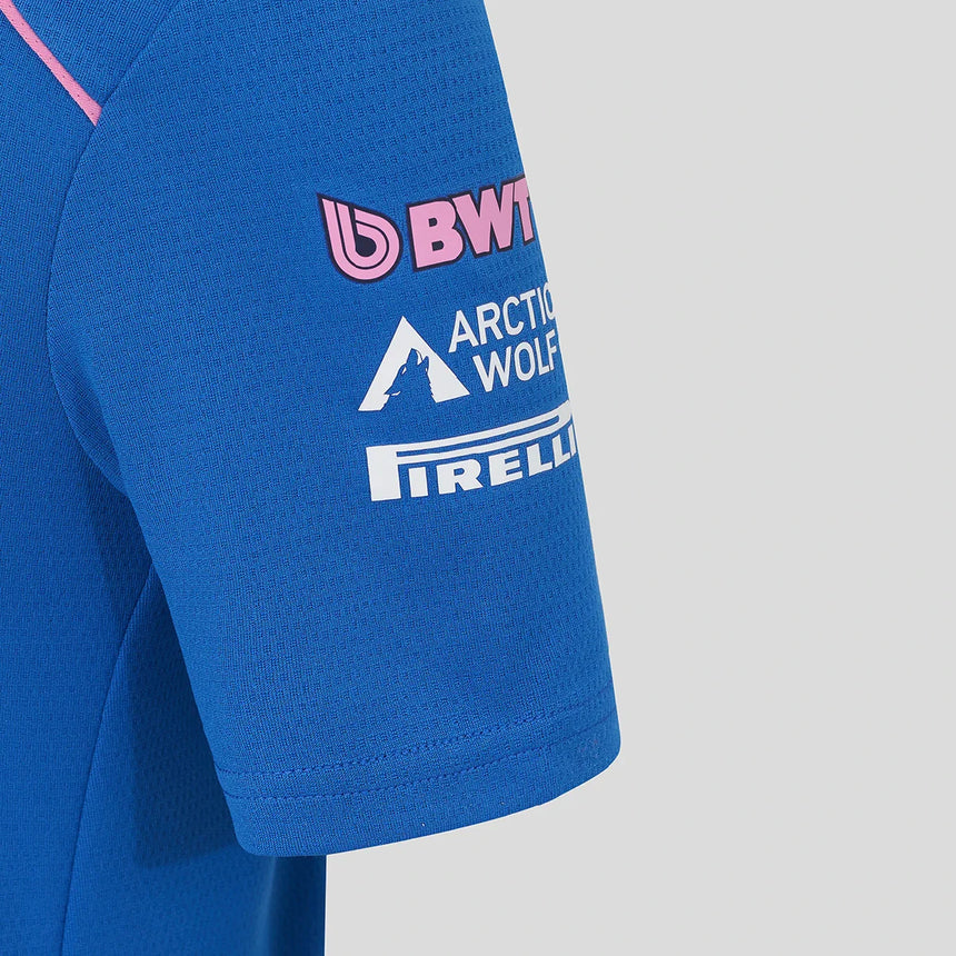 Alpine polo, team, bambini, blu, 2026