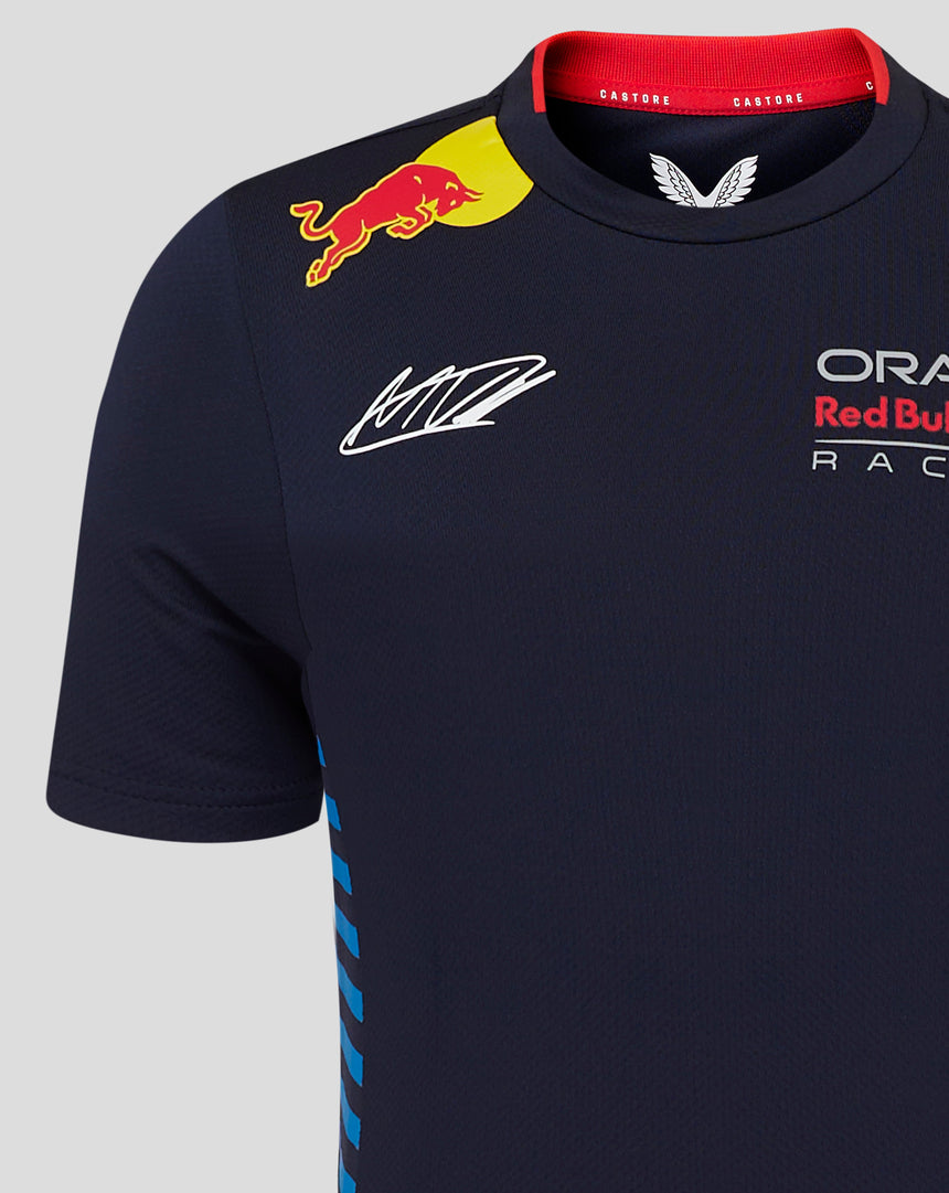 Red Bull maglietta, Castore, Max Verstappen, bambini, blu, 2024 - FansBRANDS®