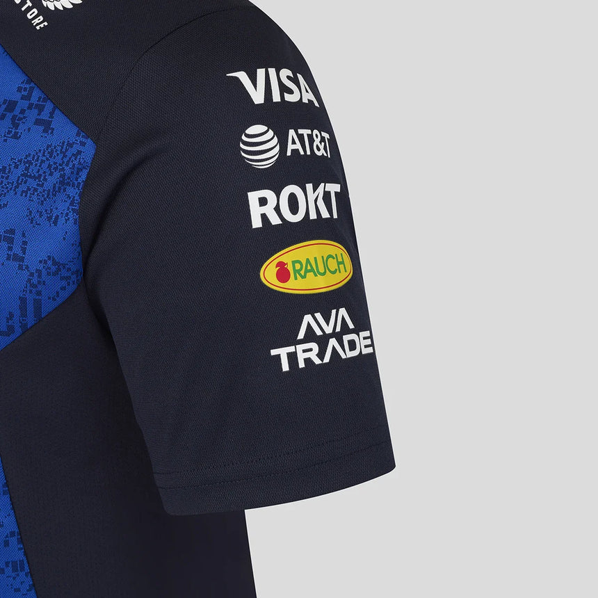 Red Bull polo, team, blu