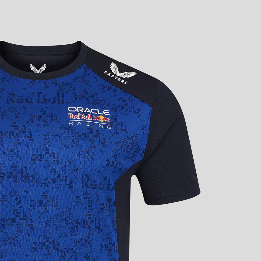 Red Bull t-shirt, team, Isack Hadjar, blu, 2026