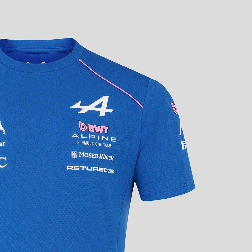 Alpine t-shirt, team, blu, 2026