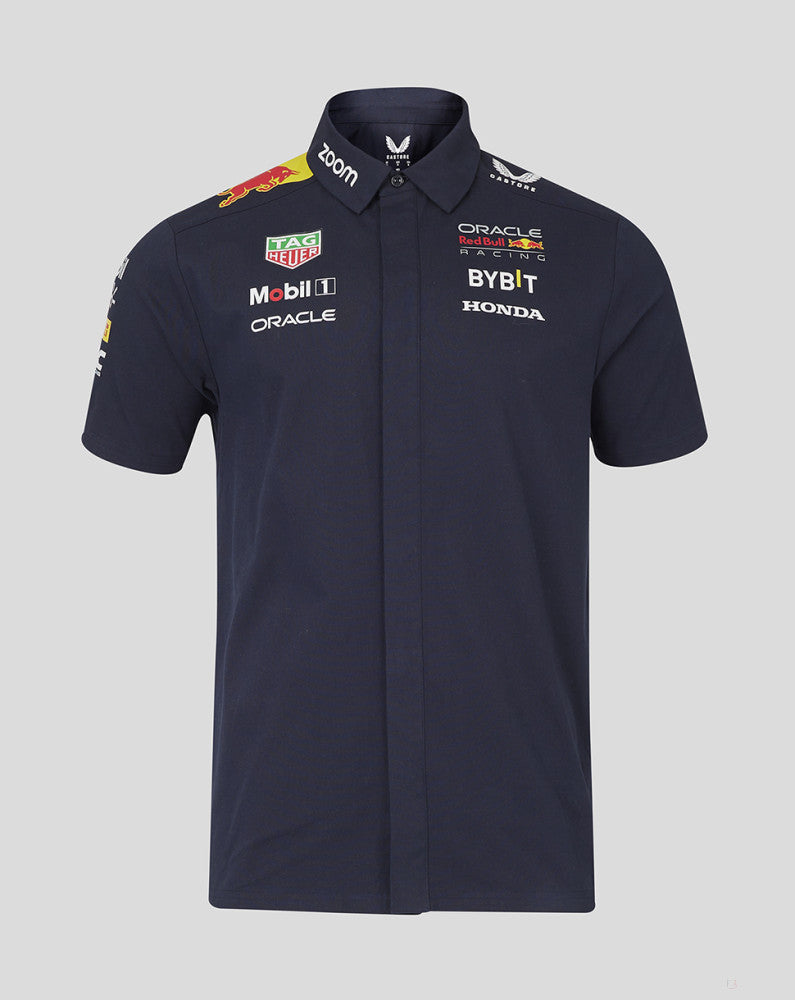 Red Bull camicia, Castore, squadra, blu, 2024 - FansBRANDS®