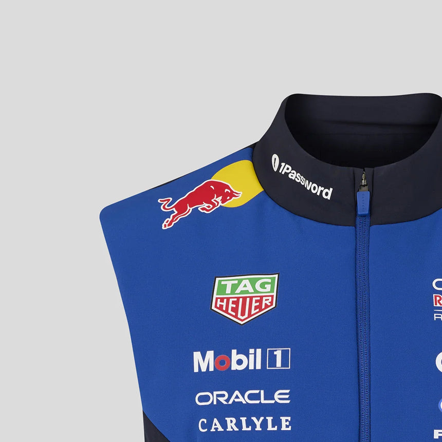 Red Bull gilet, team, blu