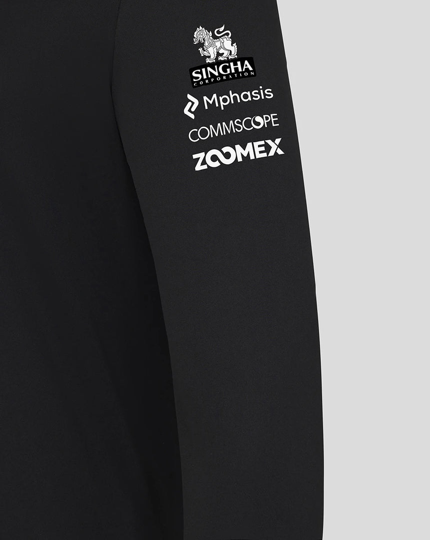 Felpa con cappuccio Haas F1, team, nera