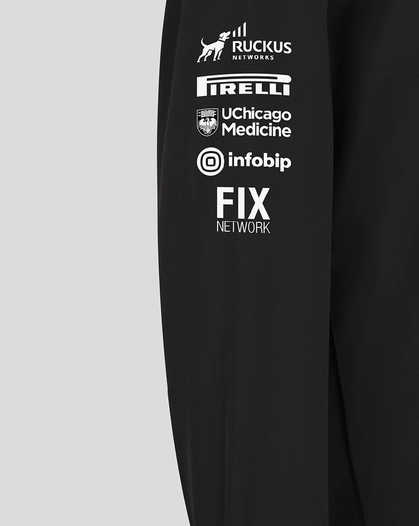 Haas F1 giacca impermeabile, team, nera