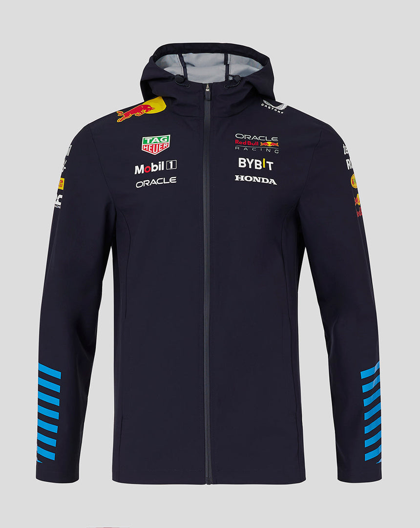 Giacca Red Bull, Castore, Giacca, pioggia, blu, 2024
