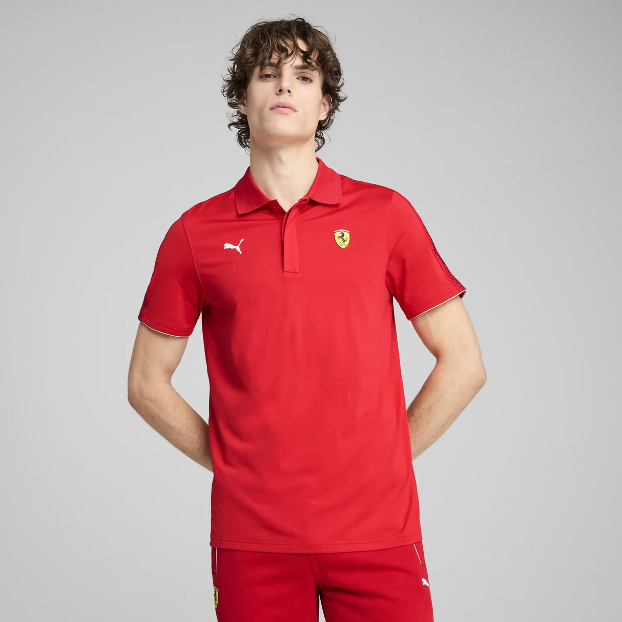Ferrari Race Polo - Rosso 🔥