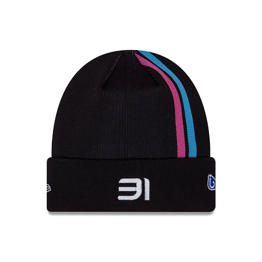 Cappello alpino, NEW ERA, Esteban Ocon, berretto, Adulto, nero, 2024