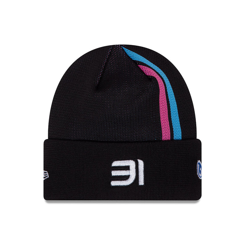 Cappello alpino, NEW ERA, Esteban Ocon, berretto, Bambini, nero, 2024