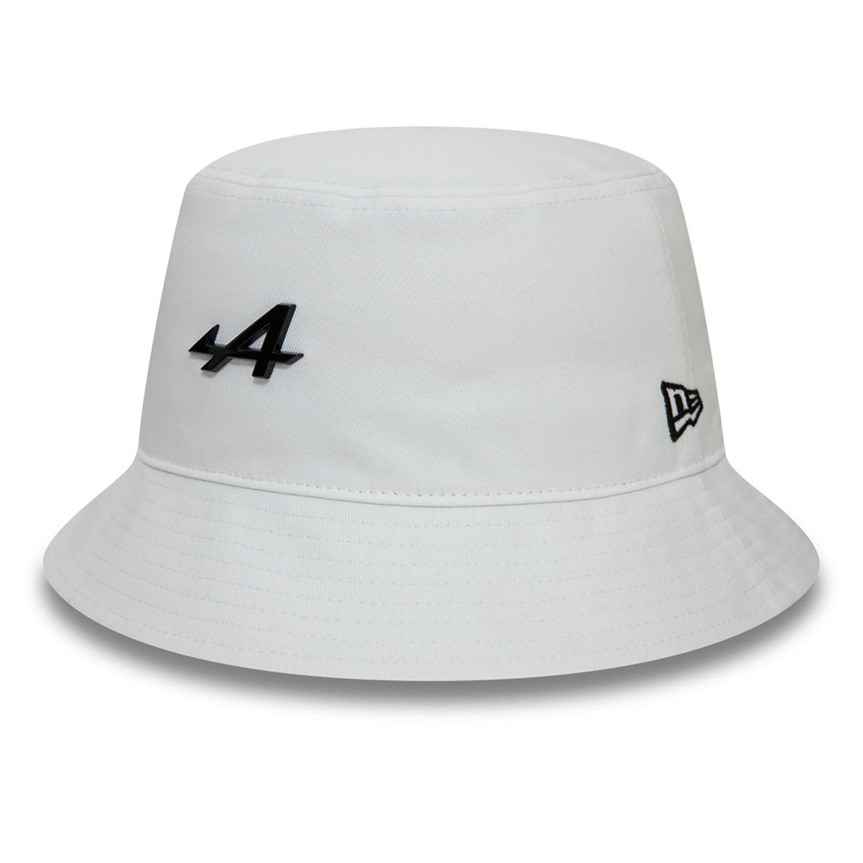 Alpine Fisherman Hat, New Era, Metal Emblem, White