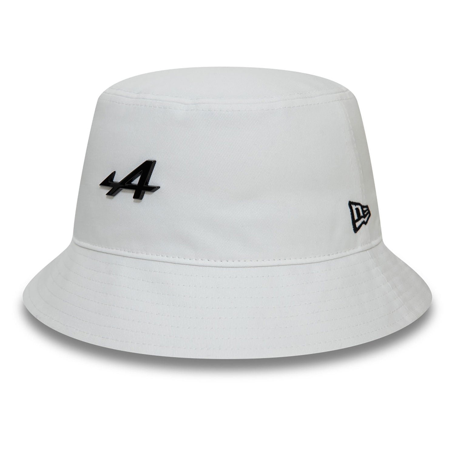 Alpine Fisherman Hat, New Era, Metal Emblem, White