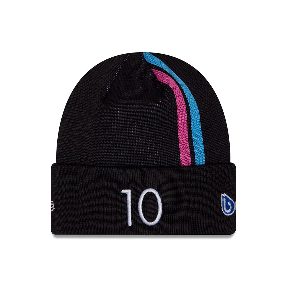 Alpine Hat, NEW ERA, Pierre Gasly, Cap, Kids, Black, 2024