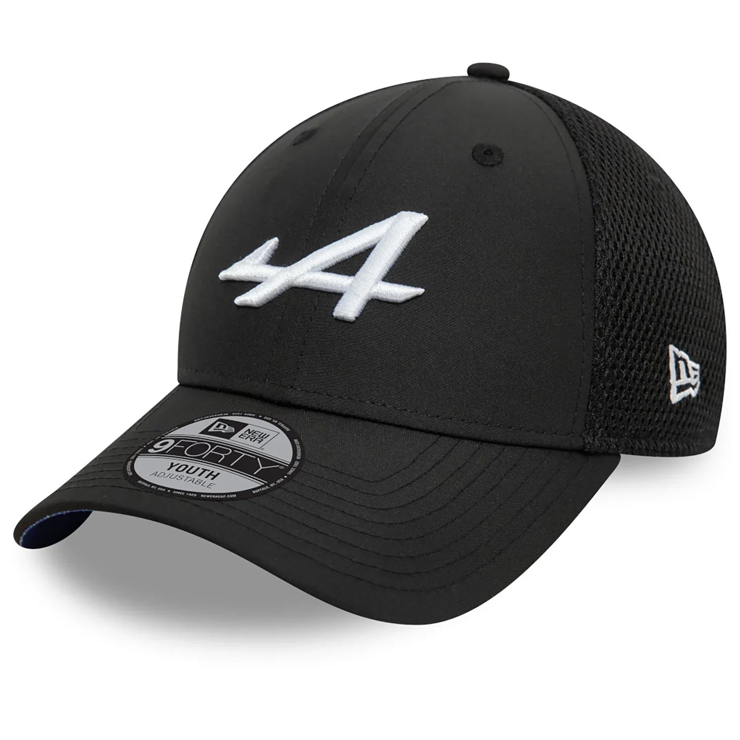Alpine Hat, NEW ERA, Team, 9FORTY, Kids, Black, 2024