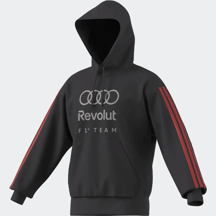 Audi Felpa con Cappuccio, DNA, adidas, grigia