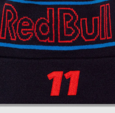 Berretto invernale Red Bull, NEW ERA, Sergio Perez, squadra, blu, 2024