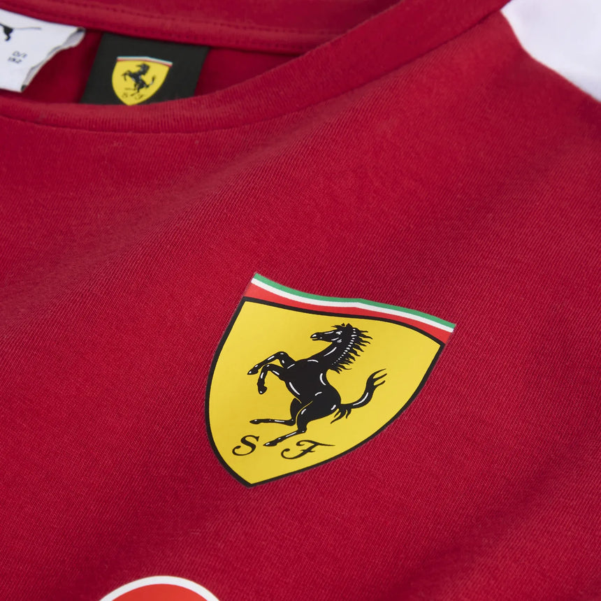Scuderia Ferrari Team Rundhals-T-Shirt für Kinder 🔥