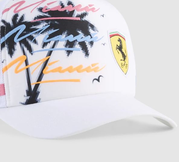 Ferrari Sketches Trucker Cap 🔥