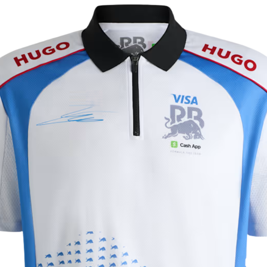 VISA RB Polo, Isack Hadjar, squadra, bianco
