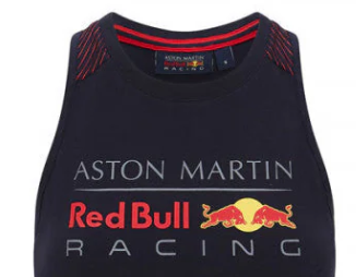 Maglietta da donna Red Bull, logo, blu, 2020