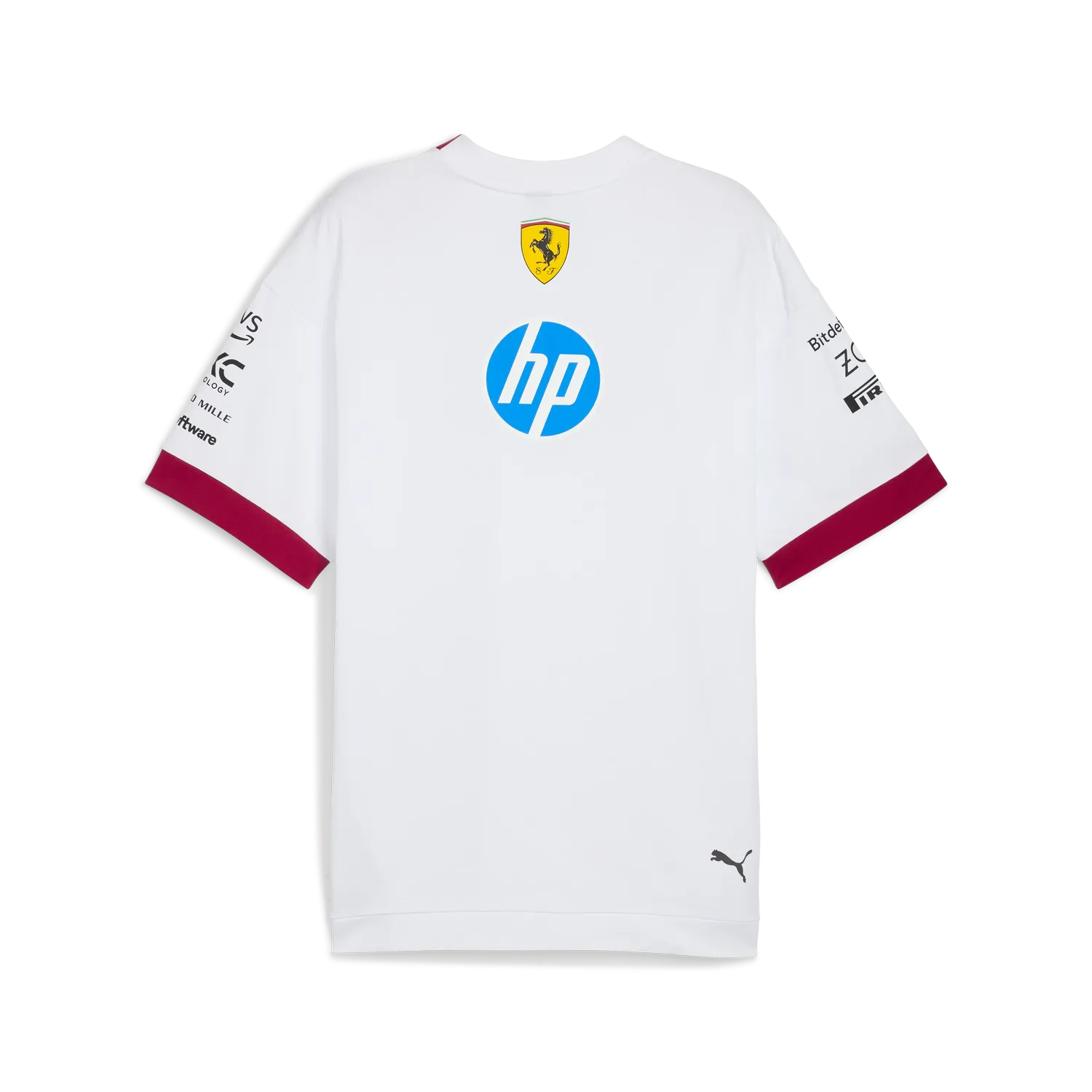 Scuderia Ferrari Drivers Oversized Maglietta Girocollo 🔥