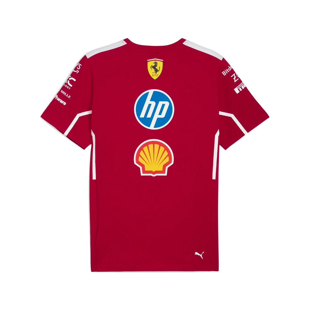 Scuderia Ferrari Team Maglietta Girocollo 🔥