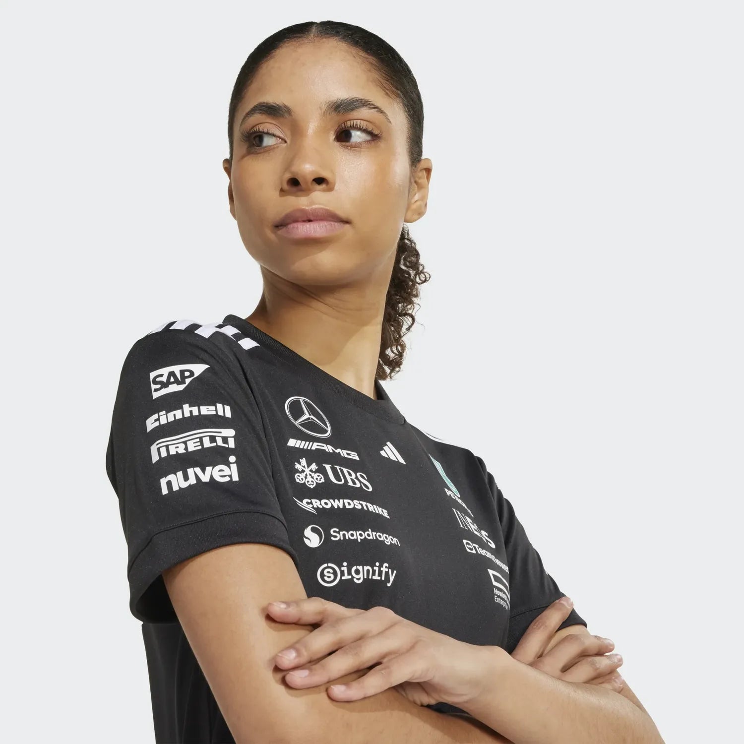 Mercedes Maglietta Pilota a Maniche Corte - Donna 🔥