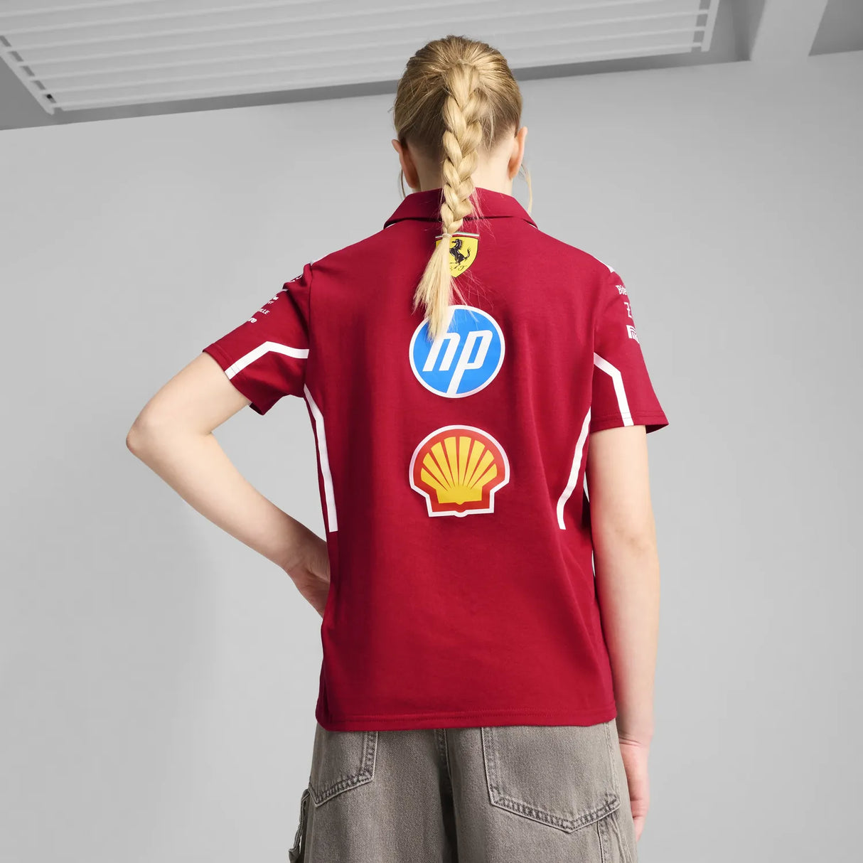 Scuderia Ferrari Team Polo Bambino 🔥