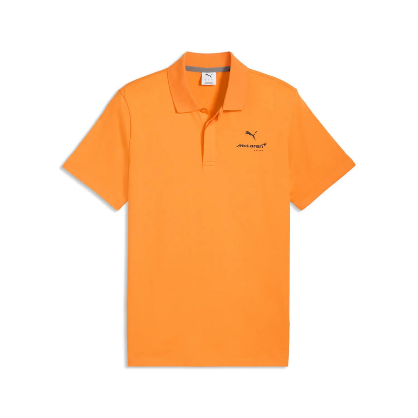 McLaren polo, small logo, papaya