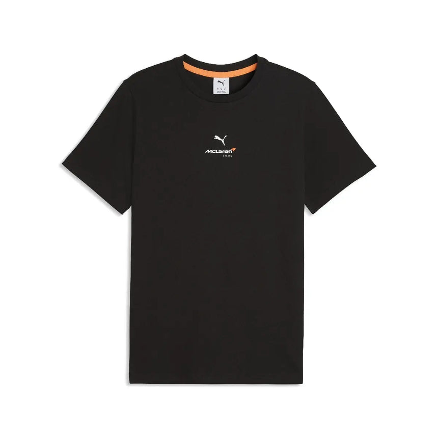 McLaren t-shirt, piccolo McLaren logo, nero