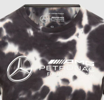 Mercedes Maglietta, tie dye, Donne, grigio