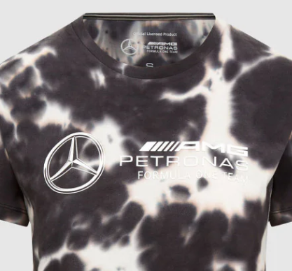 Mercedes Maglietta, tie dye, Donne, grigio