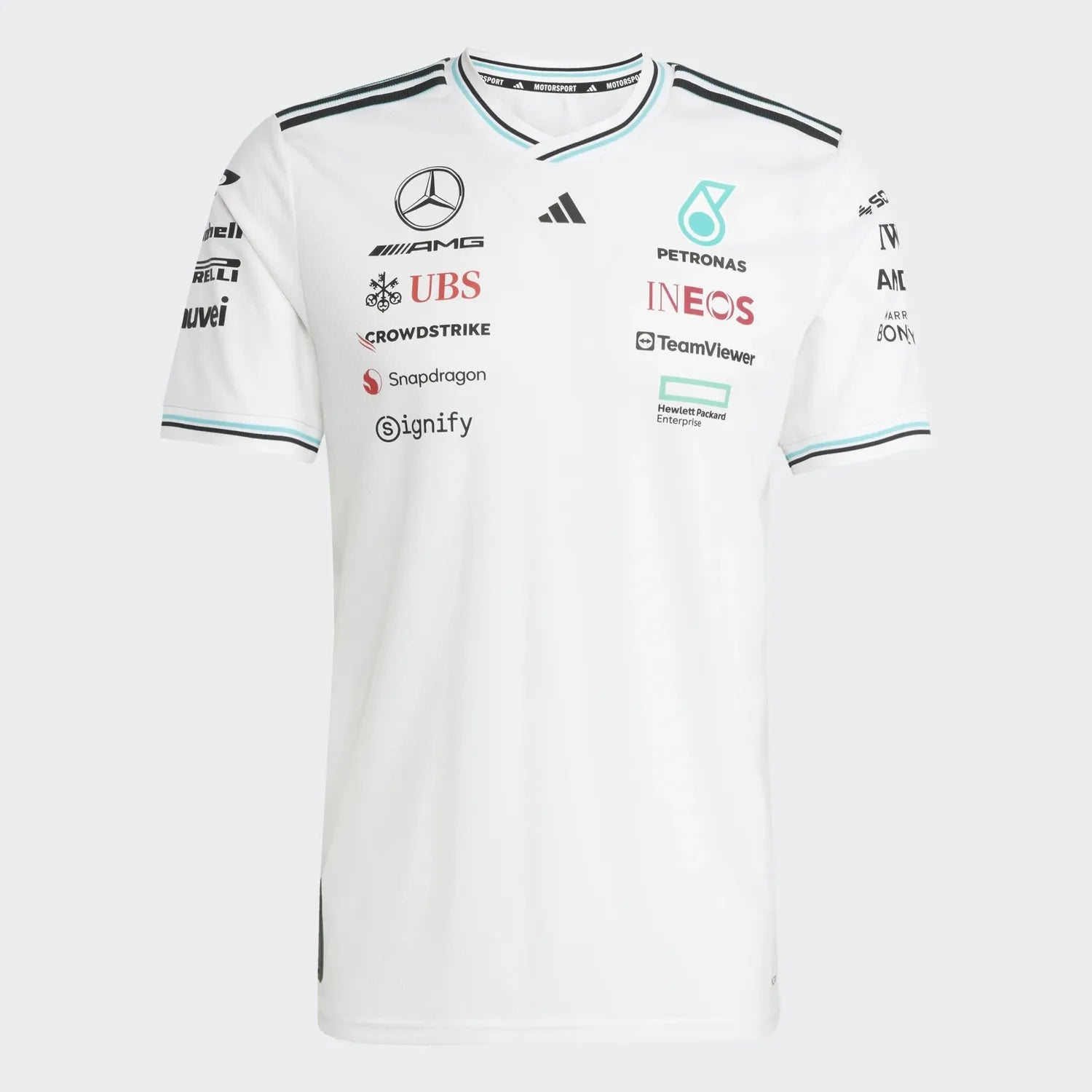 Mercedes Maglietta Pilota a Maniche Corte 🔥