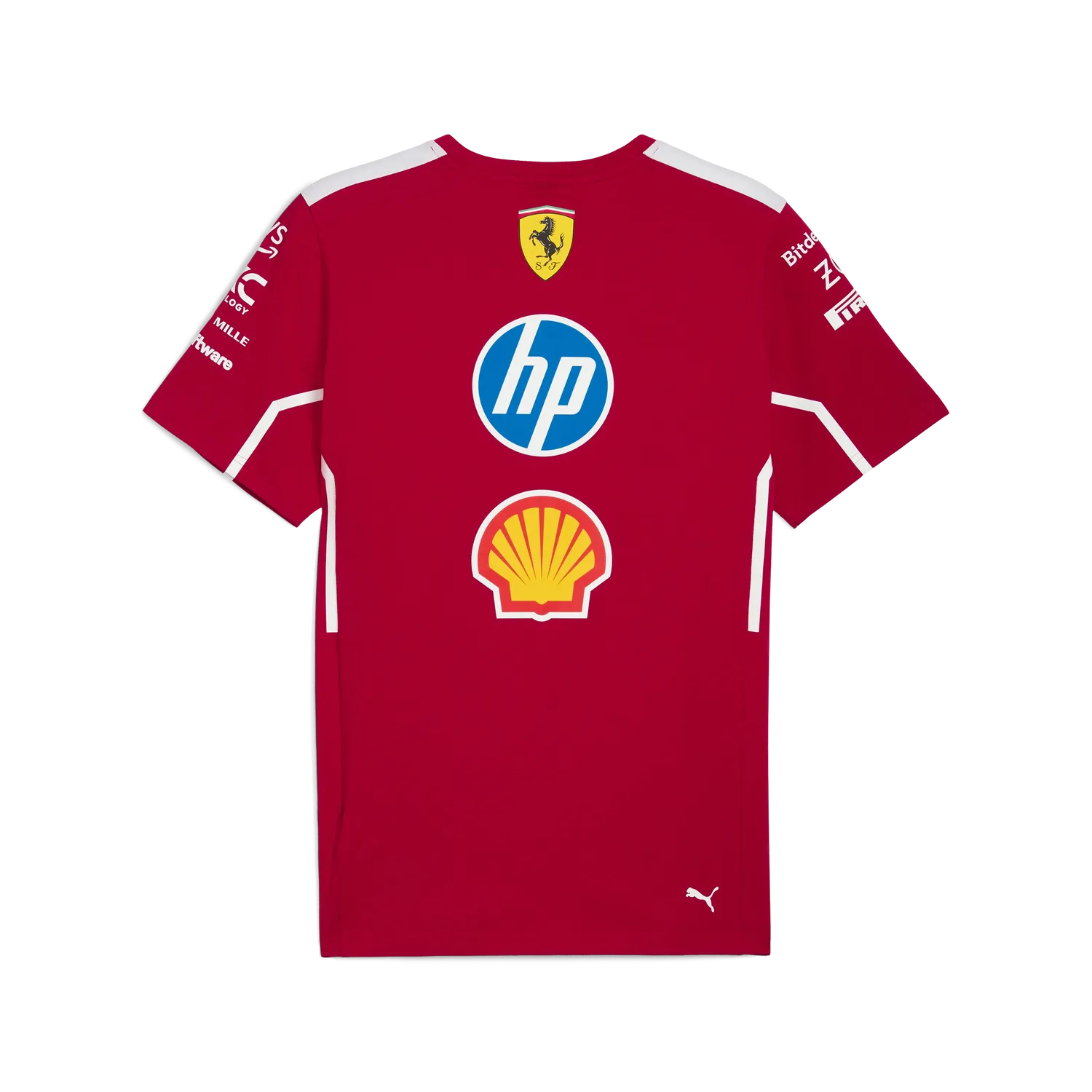 Scuderia Ferrari Team Maglietta Girocollo 🔥