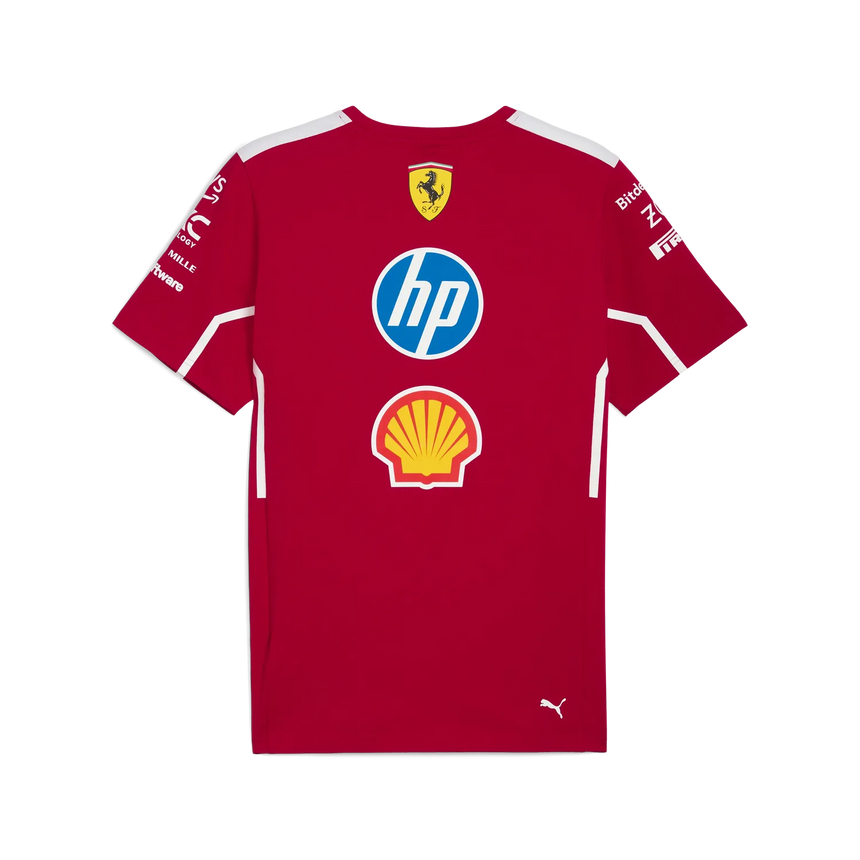 Scuderia Ferrari Team Rundhals-T-Shirt 🔥
