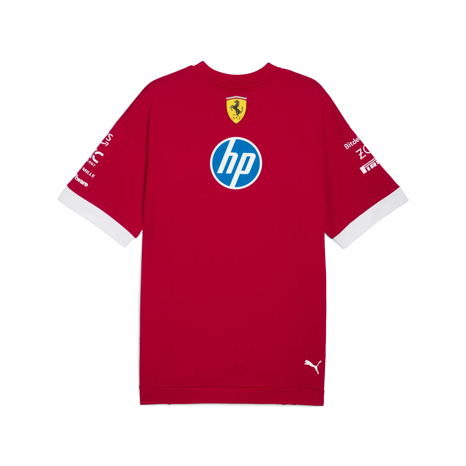 Scuderia Ferrari Drivers Oversized Maglietta Girocollo 🔥