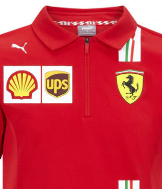 Maglietta Bambino Ferrari, Puma, Squadra, Rosso, 2020