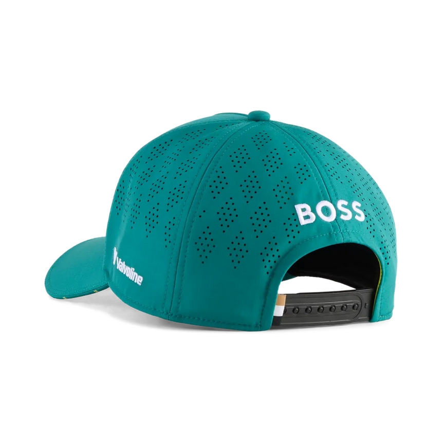 Cappellino Aston Martin, squadra, Lance Stroll, verde