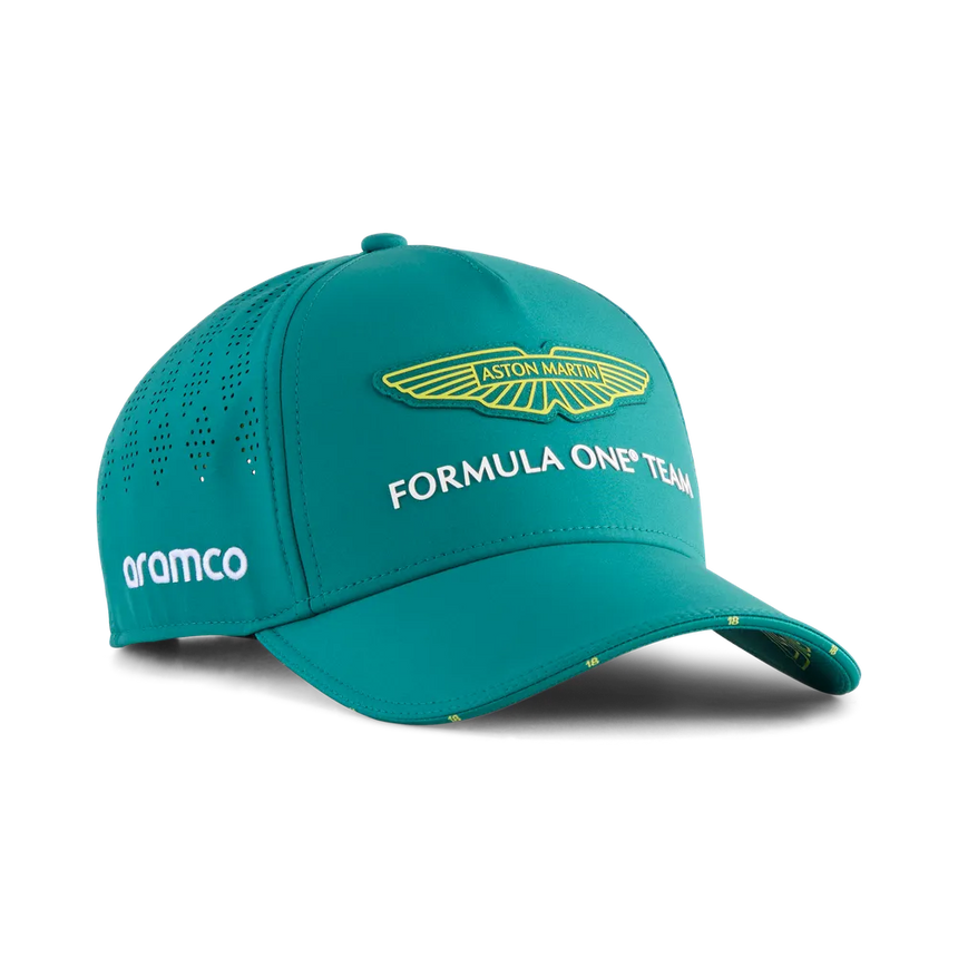 Cappellino Aston Martin, squadra, Lance Stroll, verde