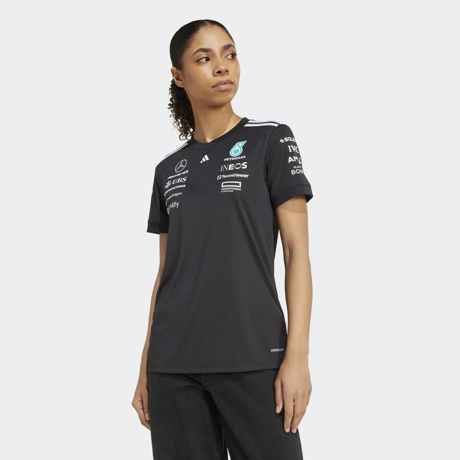Mercedes Maglietta Pilota a Maniche Corte - Donna 🔥
