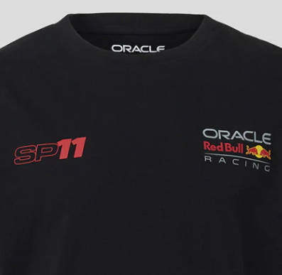Red Bull Racing T-Shirt, Sergio Perez, OP5, Kids, Black