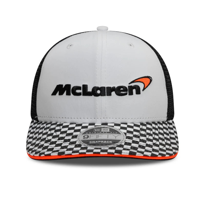 McLaren Checkered Visor 9FIFTY Cap 🔥